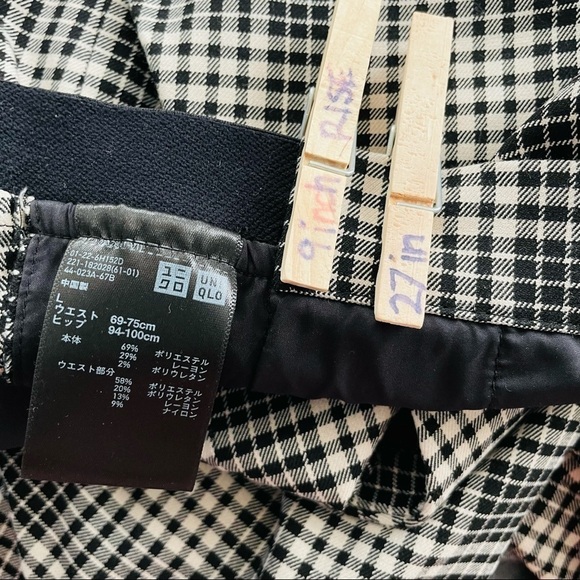 plaid pants black cream goth academia fall 2025 - Picture 3 of 3